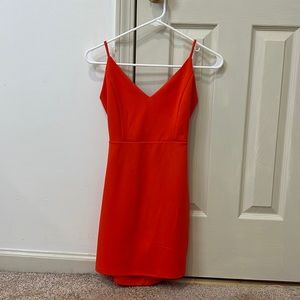 Blue + Blush Bare Back Dress